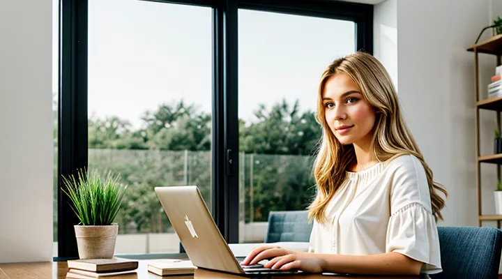 Создание личного кабинета при регистрации в портале Госуслуги