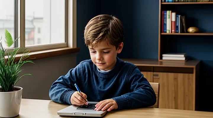 Создание личного кабинета ребёнка на портале госуслуг