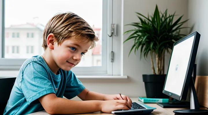 Создание личного кабинета ребёнка в портале Госуслуг