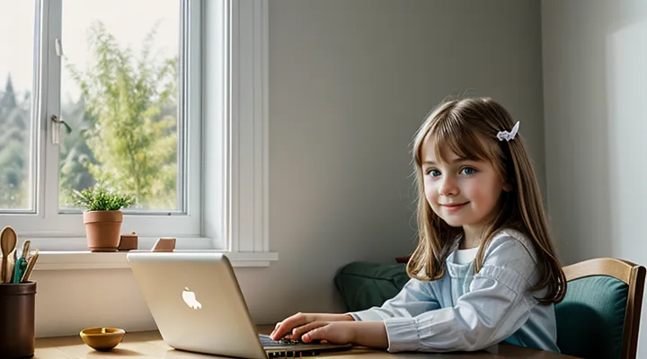 Создание личного кабинета в Госуслугах для ребёнка до 14 лет