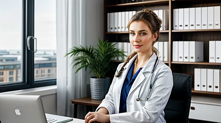 Создание личного кабинета врача на портале Госуслуг