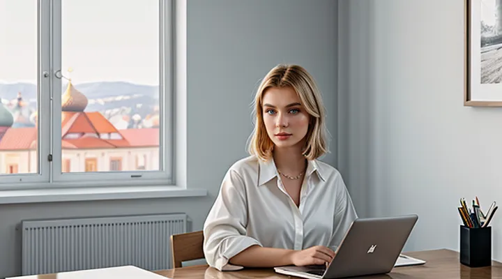 Создание стандартной учётной записи в Госуслугах