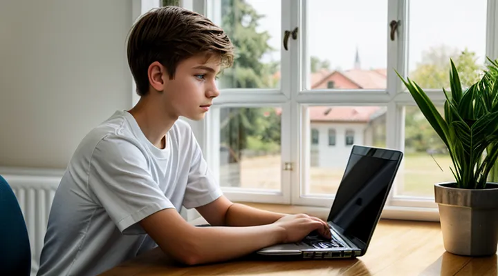 Создание учетной записи на Госуслугах для ребенка 14 лет