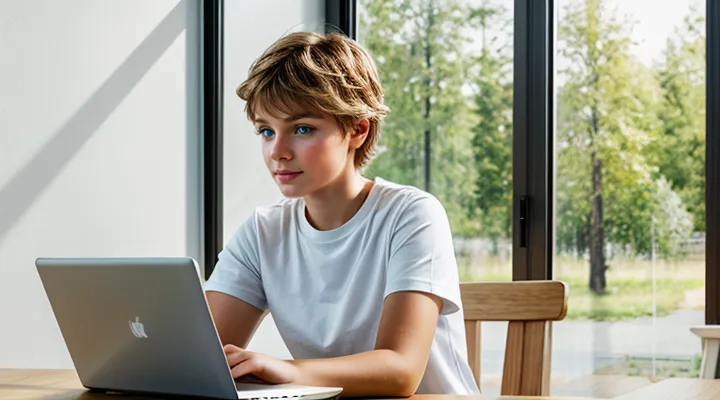 Создание учетной записи ребёнка до 14 лет на Госуслугах