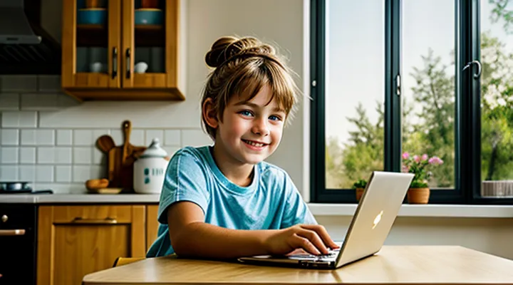 Создание учетной записи ребёнка до 14 лет в портале Госуслуг