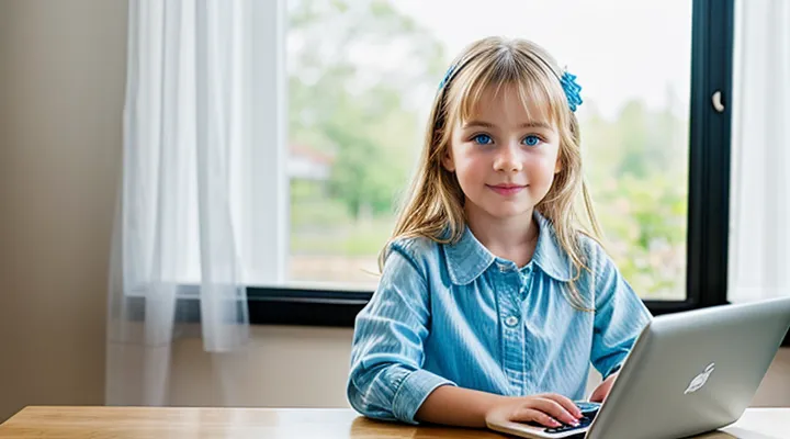 Создание учетной записи ребёнка на Госуслугах