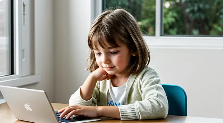 Создание учетной записи ребёнка на портале Госуслуги