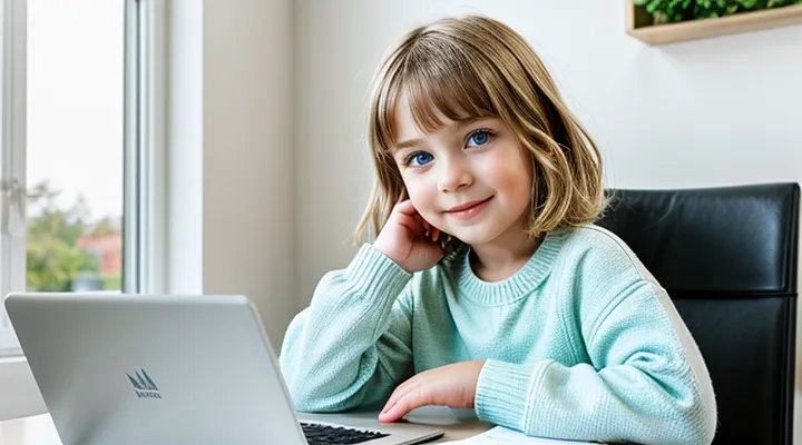 Создание учетной записи в Госуслугах для ребенка до 14 лет