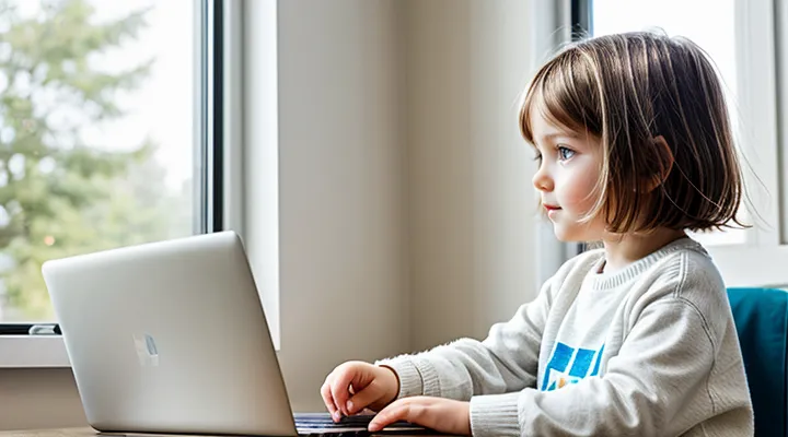 Создание учетной записи в Госуслугах для ребёнка