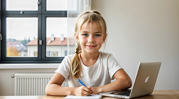 Создание учётной записи для ребёнка на портале Госуслуги