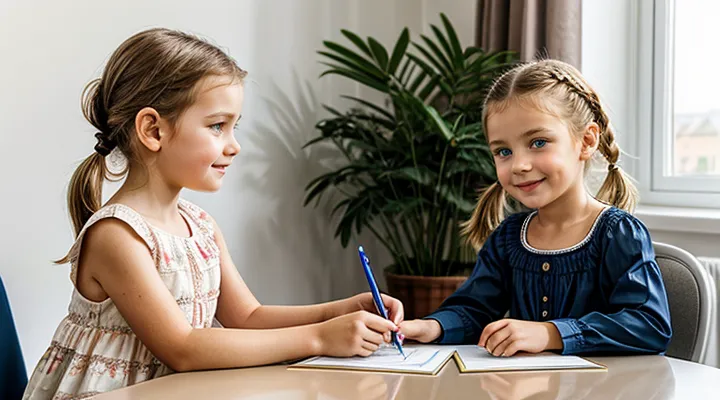 Создание учётной записи ребёнка в системе Госуслуги