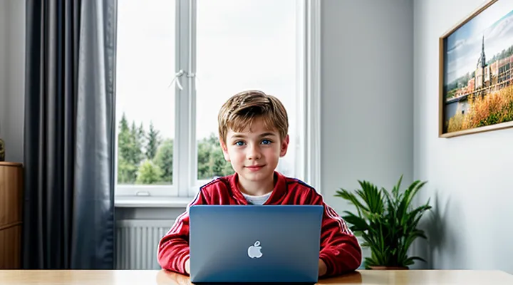 Создать почту ребёнку через портал Госуслуг