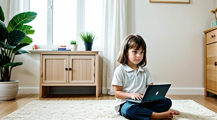 Создать профиль в портале Госуслуг для ребёнка до 14 лет