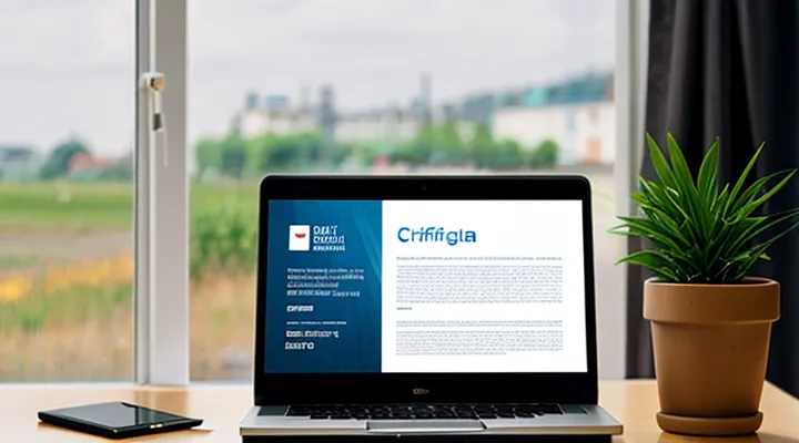 Справка о несудимости через Госуслуги