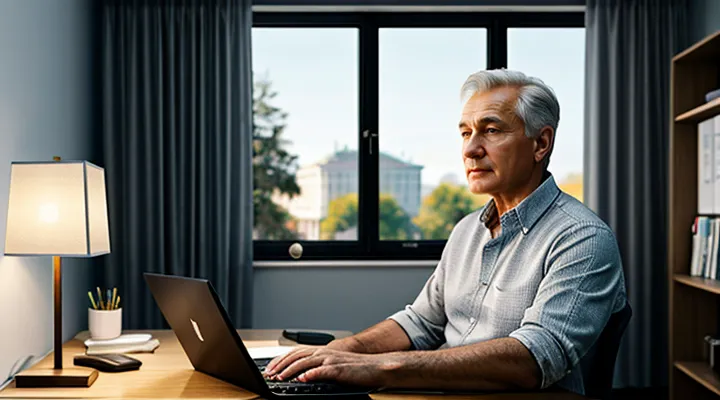 Справка о пенсии на портале Госуслуги