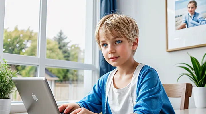 Справка о совместном проживании с ребёнком через Госуслуги