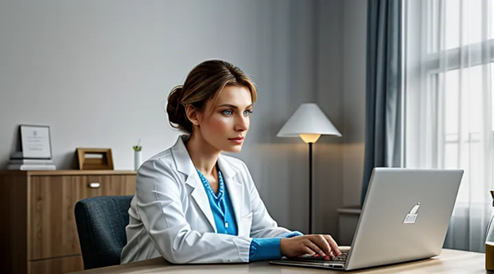 Справка от нарколога через портал Госуслуг