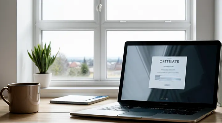 Срок изготовления справки об отсутствии судимости на портале Госуслуги