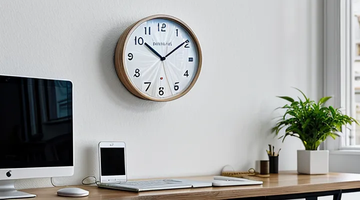 Сроки рассмотрения ходатайства в ФССП через Госуслуги