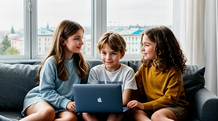 Статус многодетной семьи в системе Госуслуги