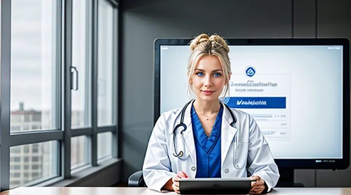 Сведения об аккредитации медицинских работников на портале Госуслуги