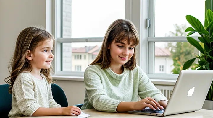 Связь аккаунтов родителей и ребёнка в системе Госуслуг