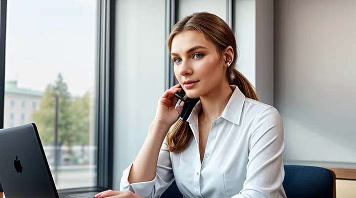 Связь со службой поддержки пользователей Госуслуг