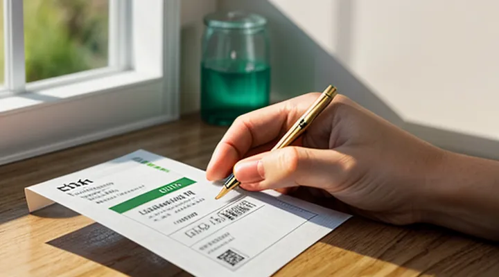 Указание УПНО в квитанции Госуслуг