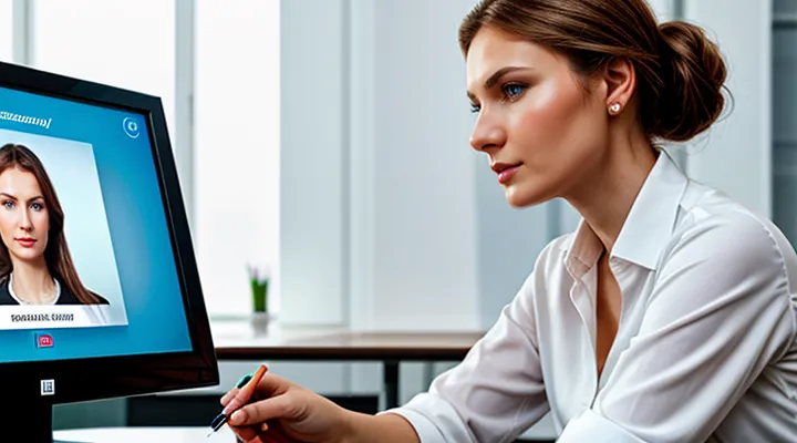 Верификация личности в системе Госуслуг