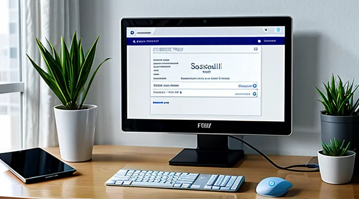 Вход в электронный кабинет ФСС через Госуслуги