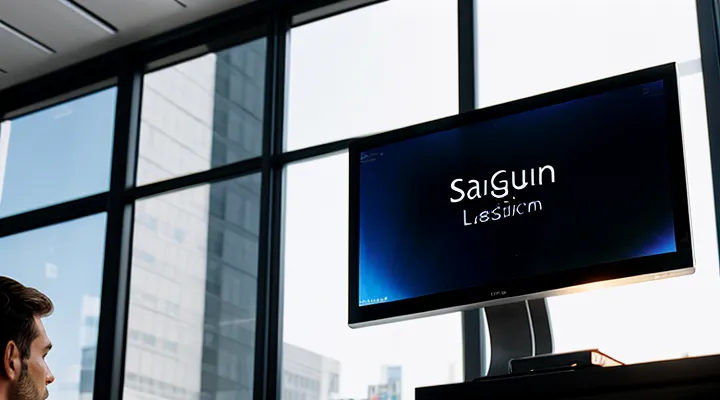 Вход в ФГИС "Сатурн" через Госуслуги