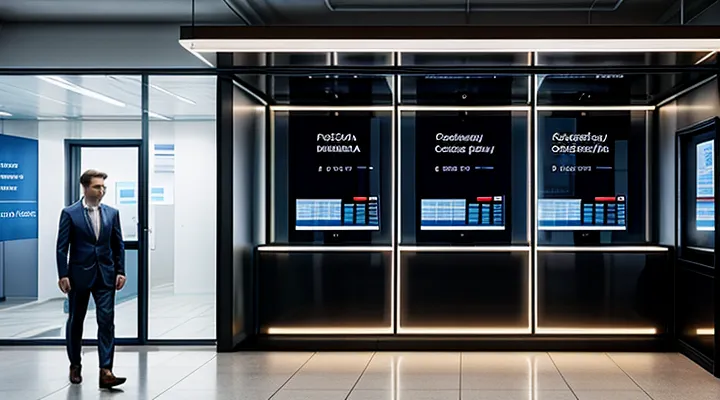 Вход в Госуслуги через пункт обслуживания (ПОС)