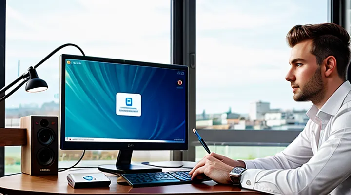 Вход в Госуслуги с использованием электронной цифровой подписи (ЭЦП)