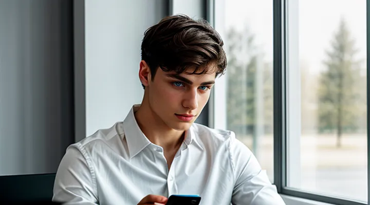 Вход в Госуслуги с помощью отпечатка пальца на смартфоне