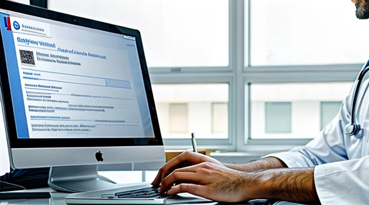 Вход в личный кабинет аккредитации врачей через Госуслуги