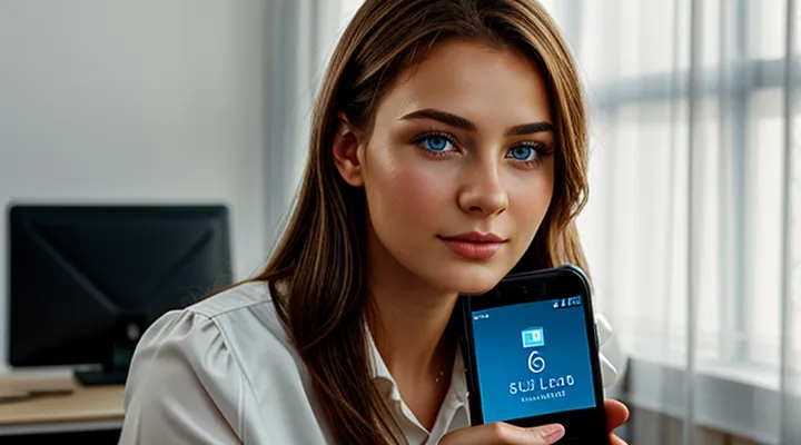 Вход в личный кабинет через СФР по номеру телефона на Госуслугах