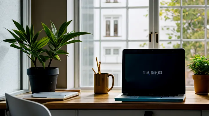 Вход в личный кабинет для управления налогами через Госуслуги