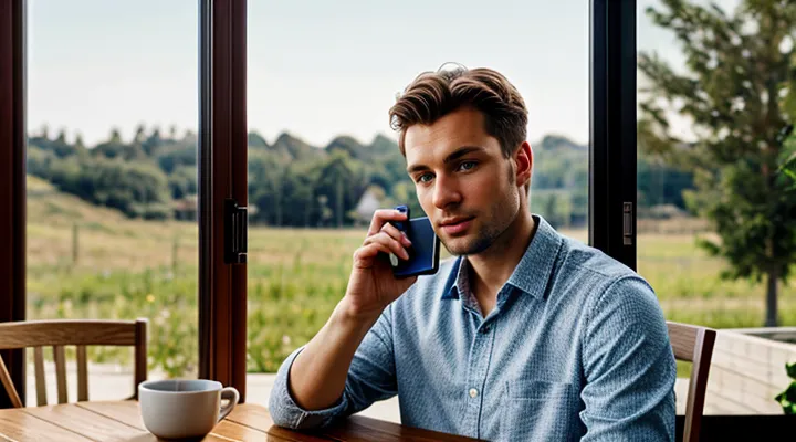 Вход в личный кабинет Госуслуг по телефону для физических лиц