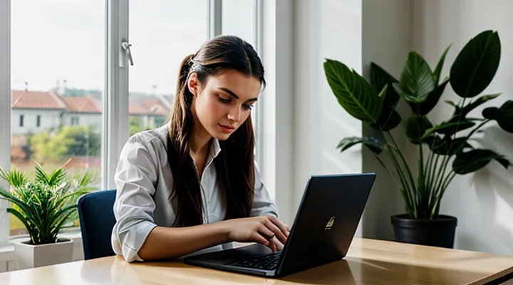 Вход в личный кабинет Госуслуг с паролем, полученным на телефон