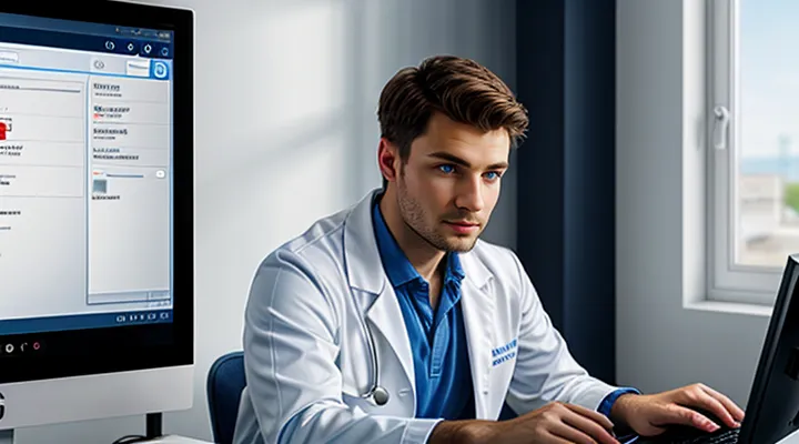 Вход в личный кабинет медицинского работника для аккредитации через Госуслуги