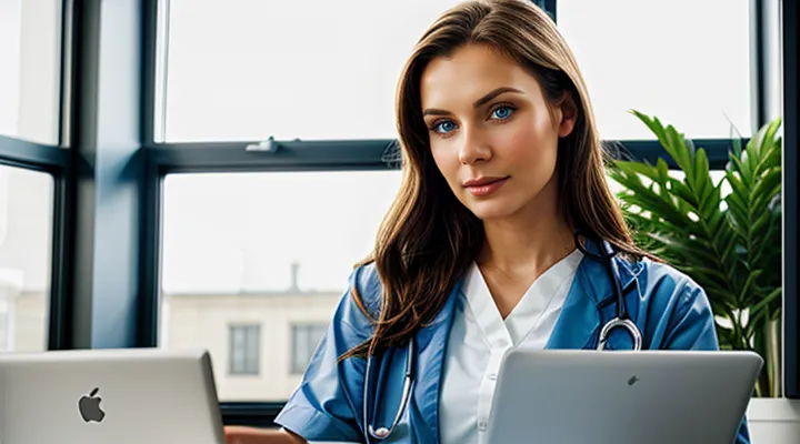 Вход в личный кабинет медицинского работника ФРМР через Госуслуги