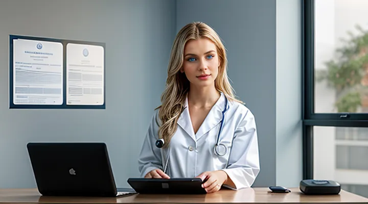 Вход в личный кабинет медработника через Госуслуги