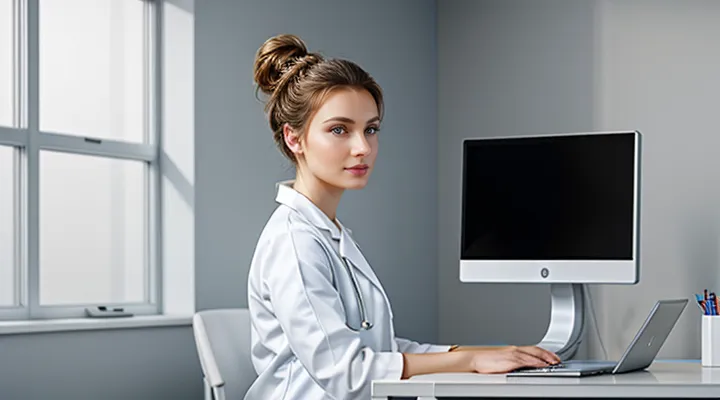 Вход в личный кабинет медработника через портал Госуслуги