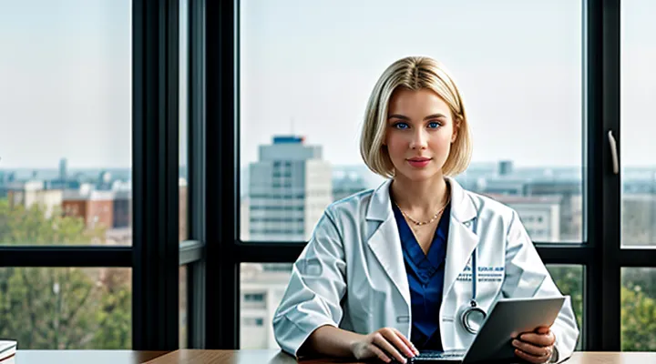 Вход в личный кабинет медработника и аккредитация через Госуслуги