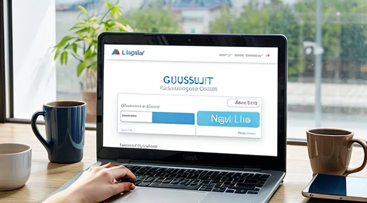 Вход в личный кабинет налогоплательщика через сервис Госуслуг