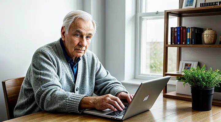 Вход в личный кабинет пенсионера ПФР через портал Госуслуг