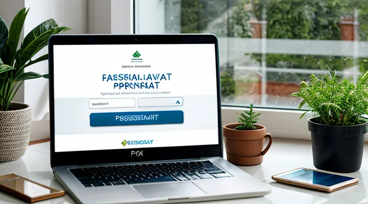 Вход в личный кабинет ПФР через Госуслуги для физических лиц