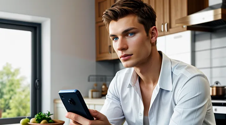 Вход в личный кабинет по телефону в системе Госуслуг