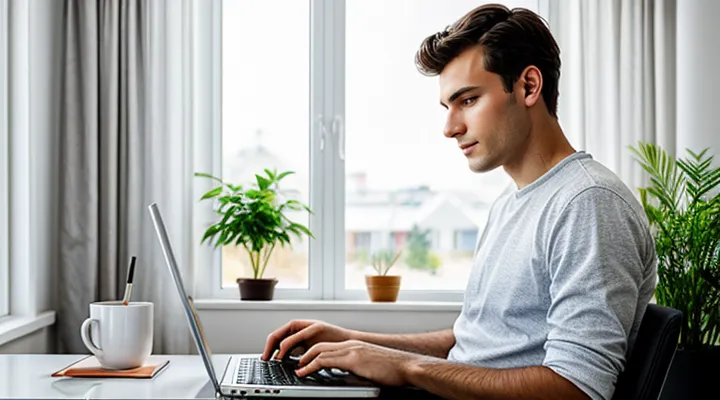 Вход в личный кабинет СФР через портал Госуслуг