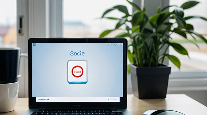 Вход в личный кабинет социального фонда СФР через портал Госуслуги